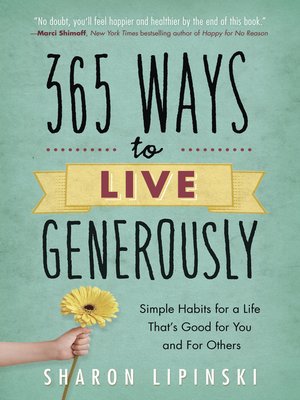 cover image of 365 Ways to Live Generously